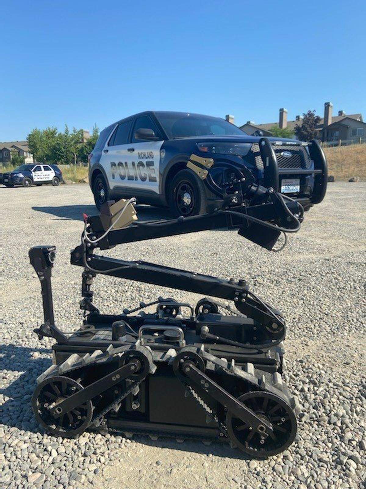 The Richland Police Department bomb squad responded to an improvised explosive device under the Duportail Bridge.
