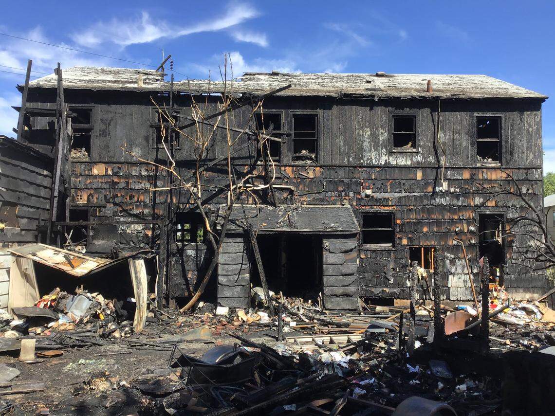 Richland’s code enforcement board order the owner of this central Richland home that burned in a fire in July 2020 to fix hazards including boarding up all open window and doors. The city is now taking legal action after the deadline passes.