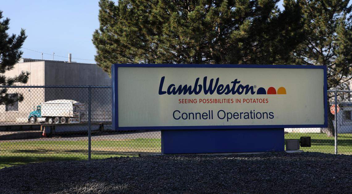 The recently shutdown Lamb Weston processing plant is located at 811 W. Gum St. in Connell.