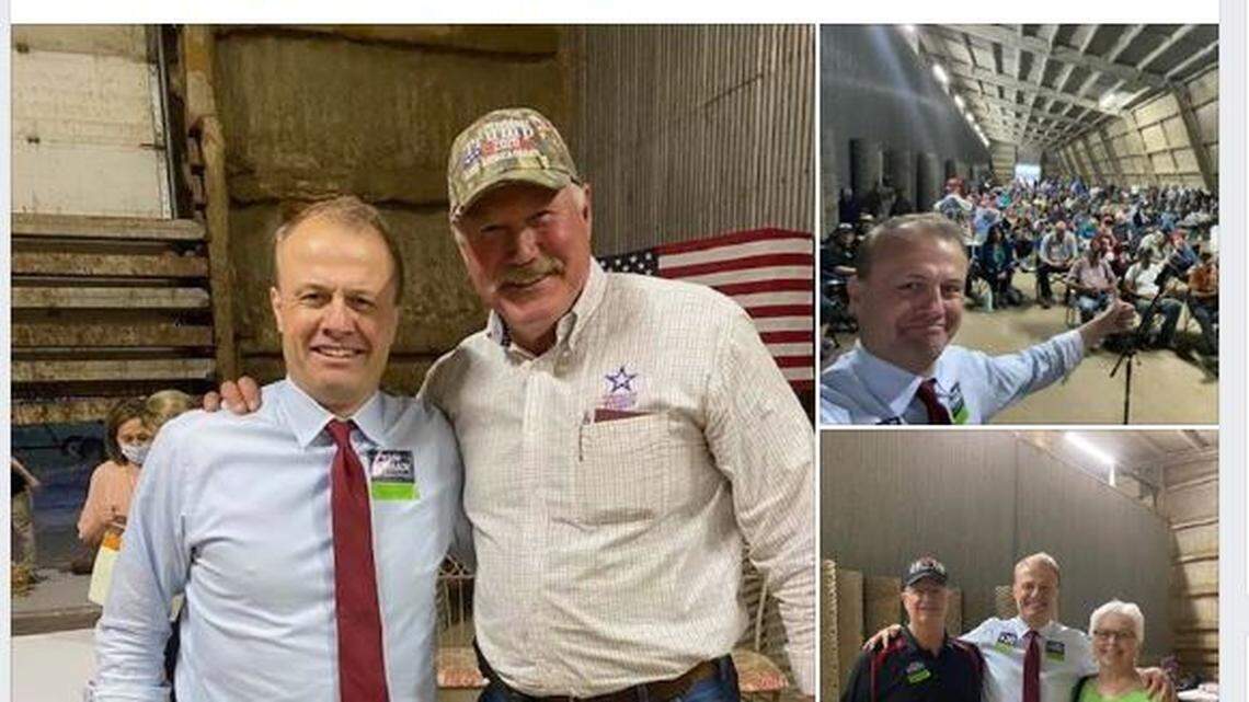 Franklin GOP defies COVID rules to meet Eyman and governor candidates in ‘farm hall’