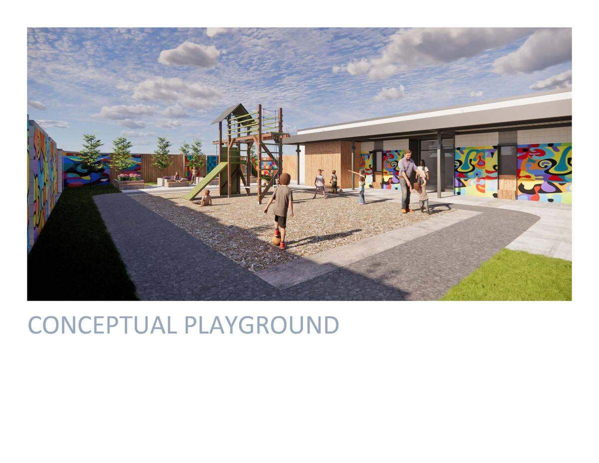 A playground will be added as part of phase 1 for the Martin Luther King Jr. Community Center in Pasco.