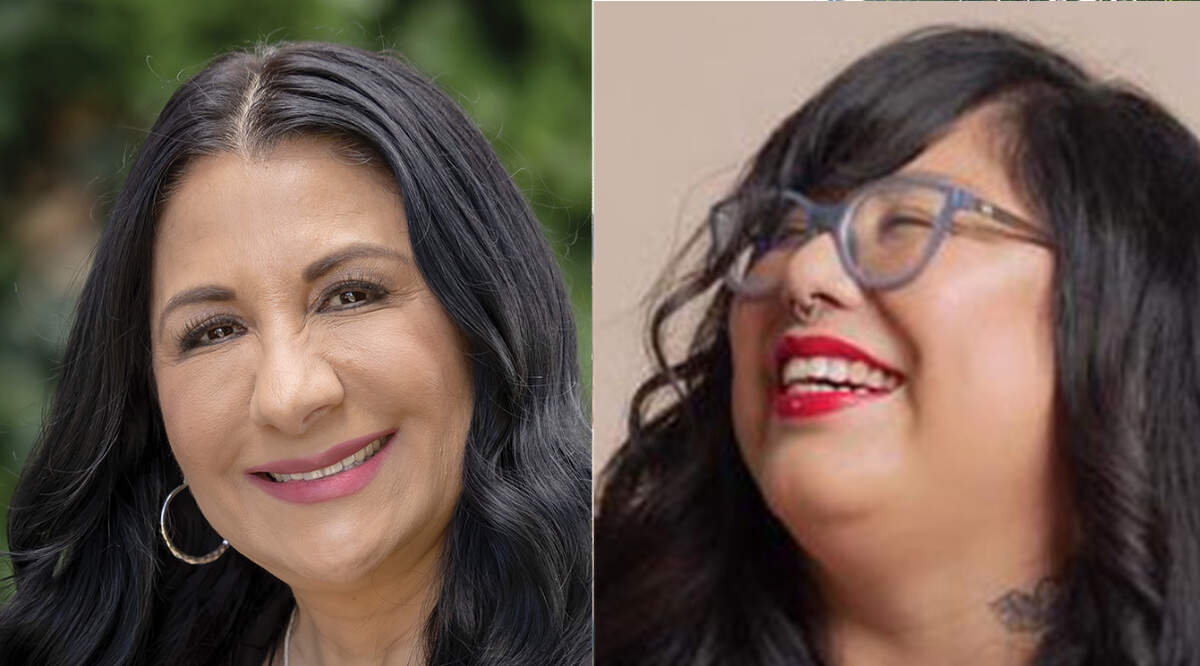 Gloria Mendoza, left, and Chelsea Dimas are running for Washington Legislative District 14 Representative Position 1.