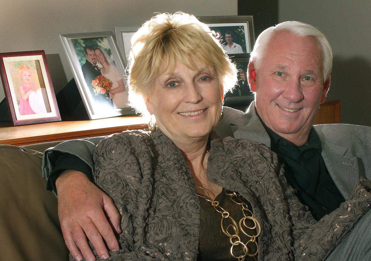 Celeste and Ed Allen’s romance was featured in Redbook magazine. The couple met in 1964 as high school juniors and reconnected on Classmate.com and were married in 2004.