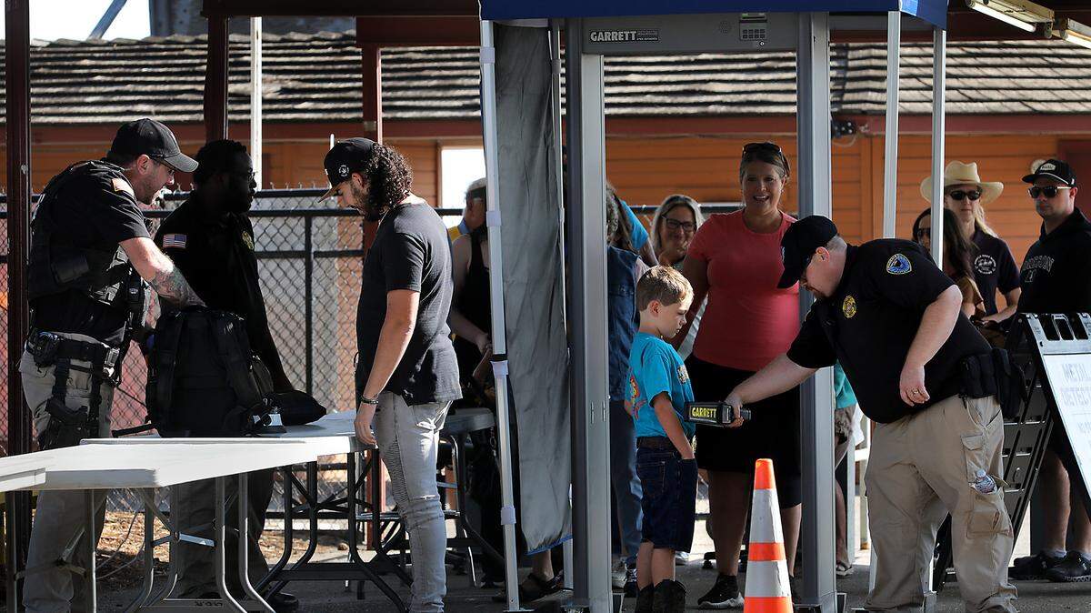 Fairgoers are finding longer than usual lines when arriving at the Benton Franklin Fair & Rodeo in Kennewick this week.