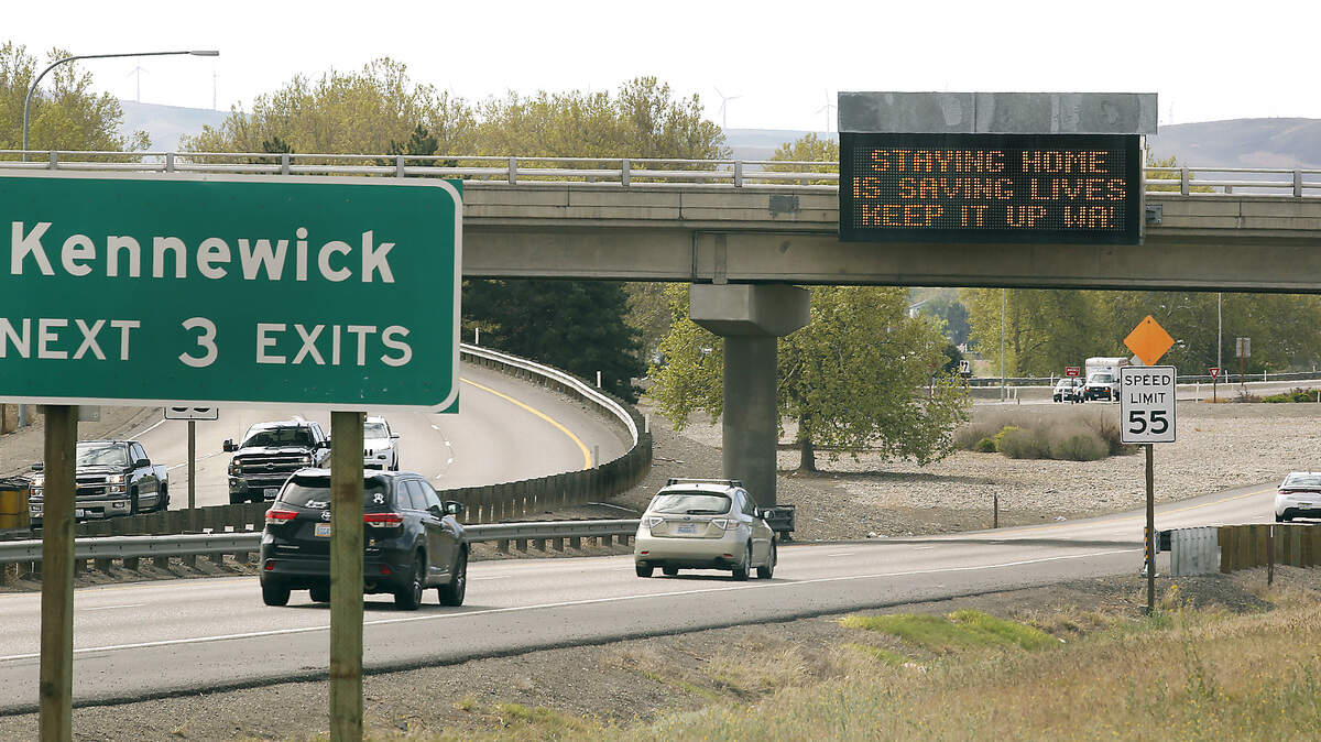 The Sylvester Street overpass over Highway 395 in Pasco is dangerously narrow for bikers and pedestrians.