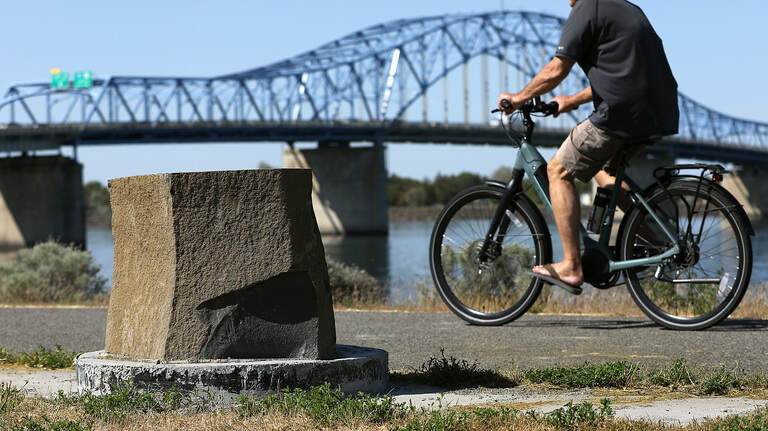New basalt rocks appear in Columbia Park and along the river. What are they for?