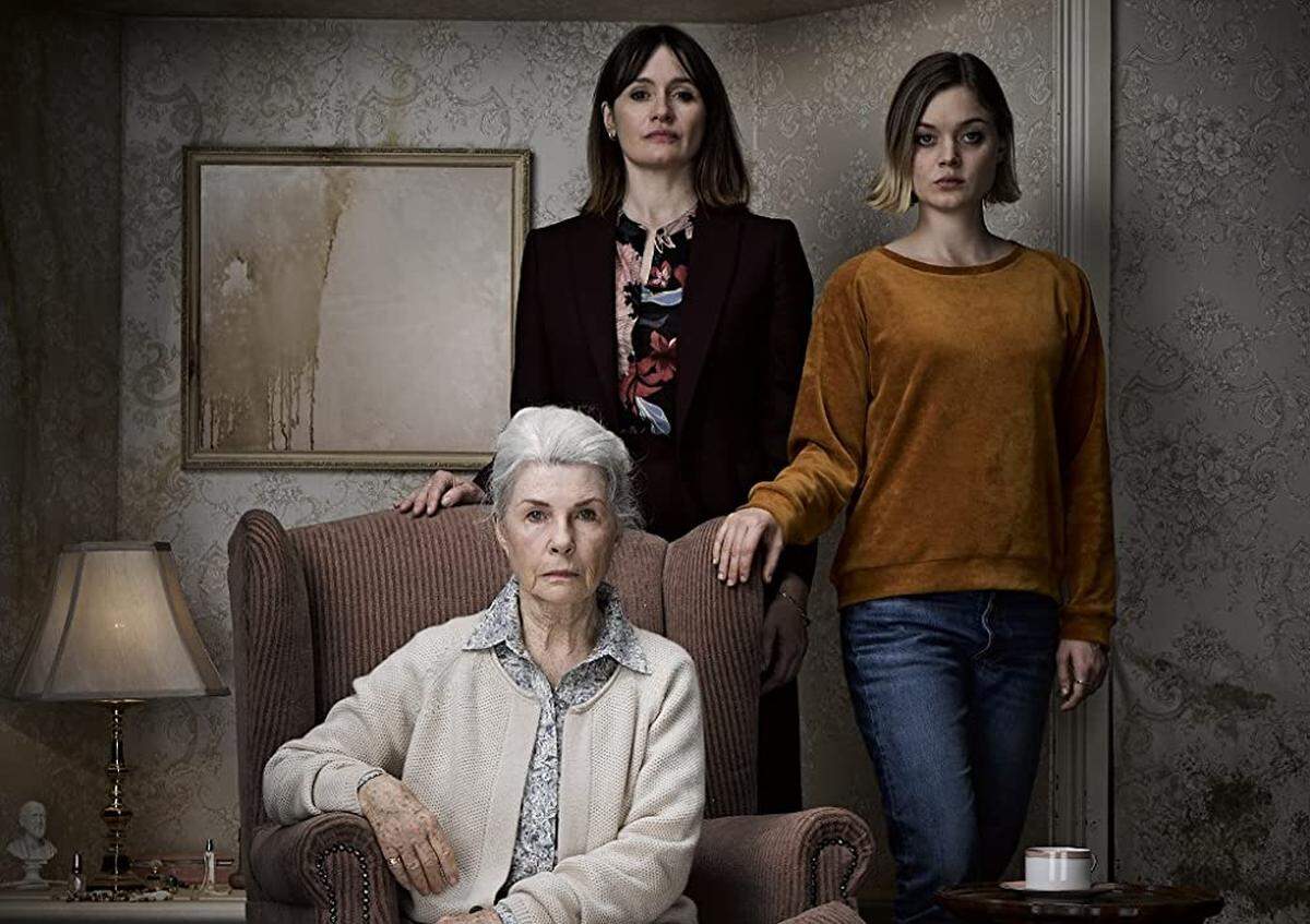 Emily Mortimer, Robyn Nevin, and Bella Heathcote in “Relic.”