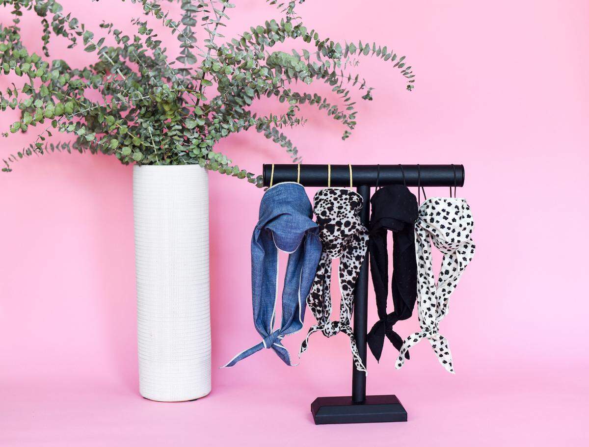 Mali + Lili’s mask scarf was given placement on Forbes Holiday Gift Guide 2020 for most stylist mask accessories.
