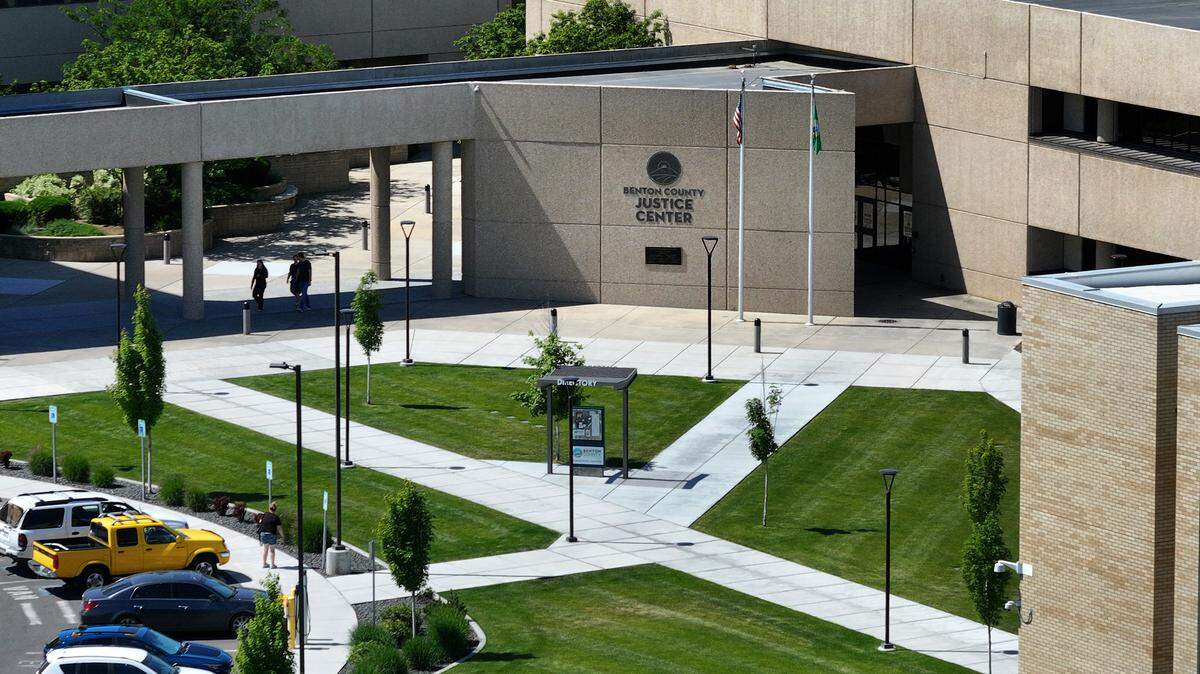 Benton County Justice Center in Kennewick.