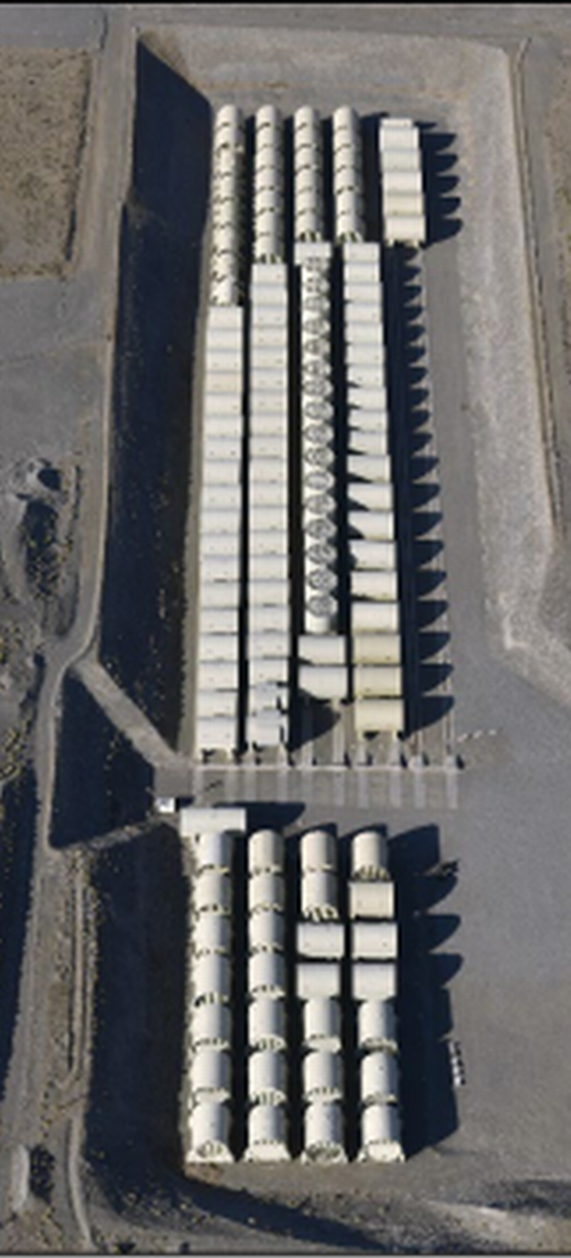 Two more nuclear reactor compartments, minus their fuel, were aded to Trench 94 at the Hanford nuclear site in October.