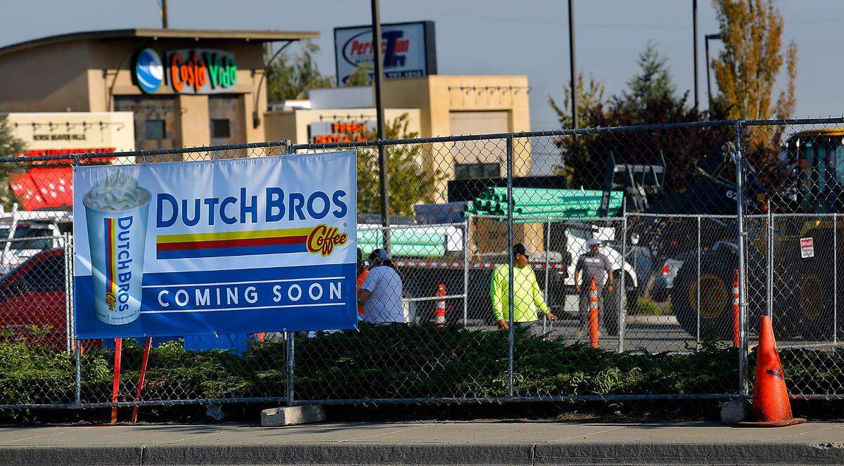 A new Dutch Bros. is under construction in Kennewick off Highway 395 and 27th Avenue between the Subway shop and the Cynergy Center building.