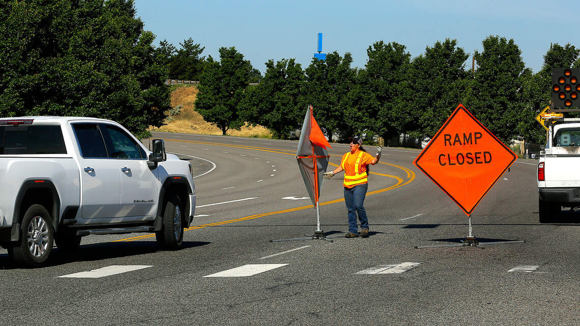 This Interstate 5 on-ramp in Sacramento is closed for a week. What you need to know