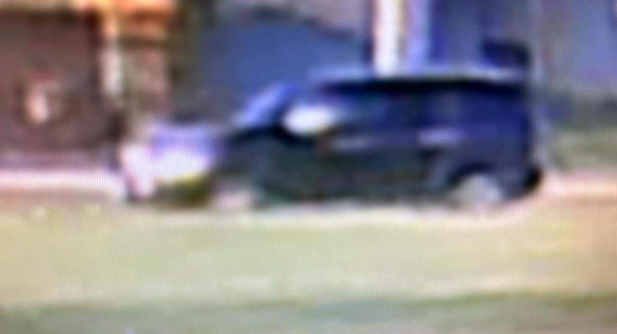 A witness told police the driver was in a dark-blue vehicle, possibly either a Chrysler PT Cruiser or Chevy HHR.&nbsp;
