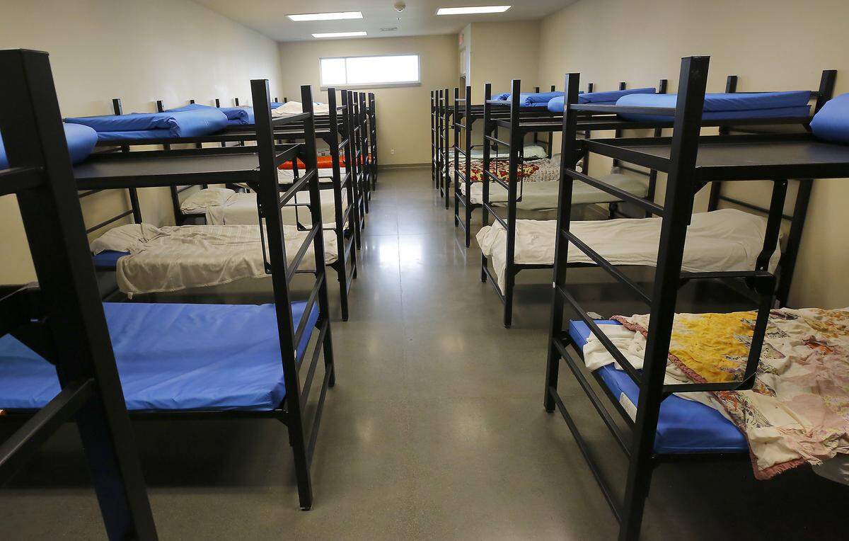 Dormitory in the Tri-City Union Gospel Mission men's shelter is at 221 S. 4th Ave. in Pasco.