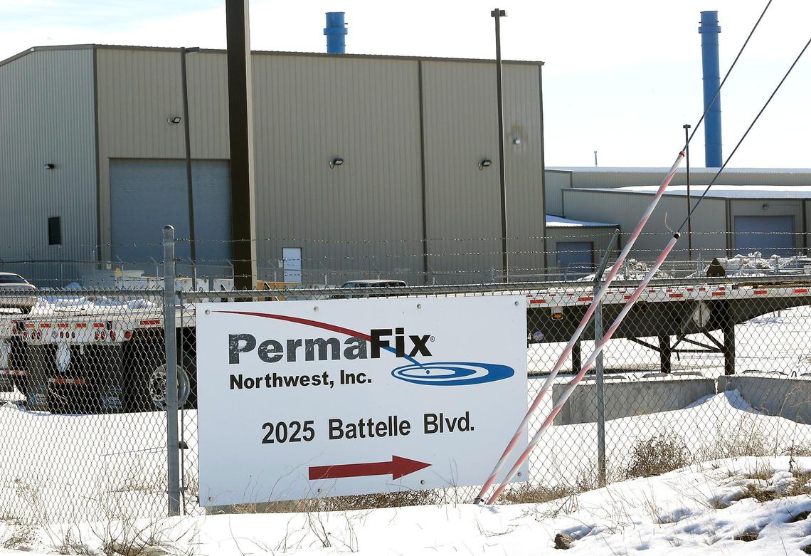 The PermaFix Northwest facility at 2025 Battelle Blvd. in Richland treats radioactive wastes.