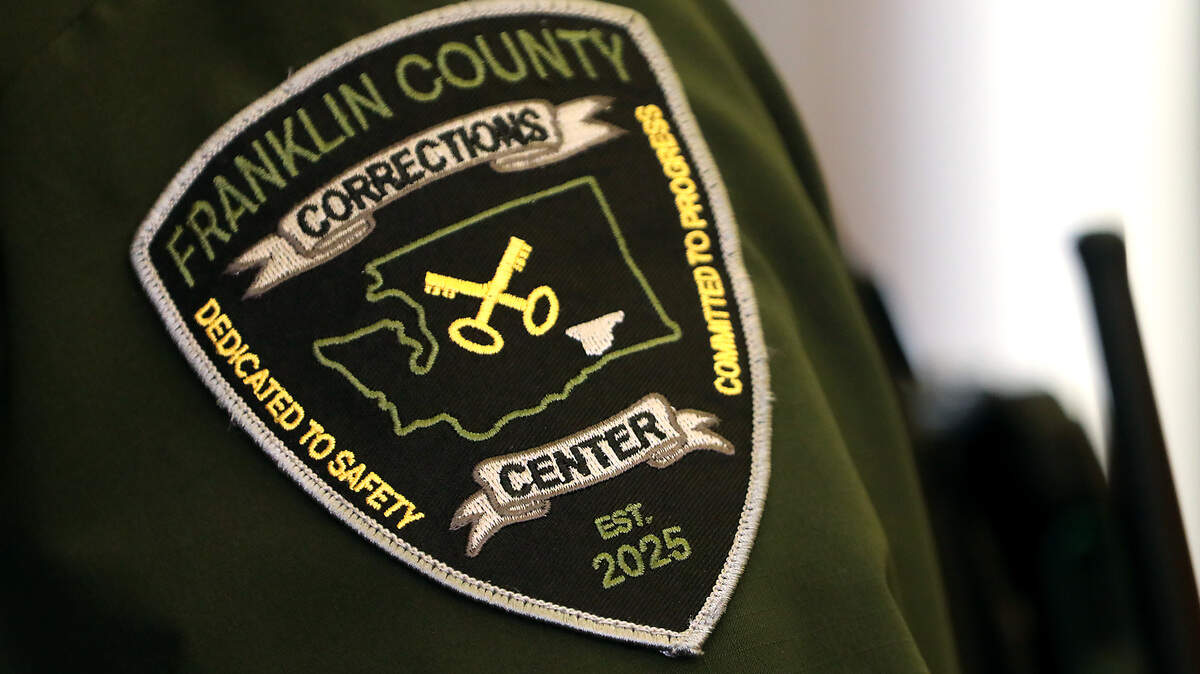 Franklin County Corrections Center shoulder patch.