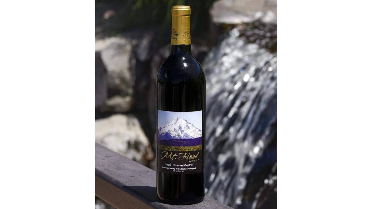 The Mt. Hood Winery 2016 Dry Hollow Vineyard Reserve Merlot received a gold medal this summer at the 2020 Cascadia International Wine Competition.