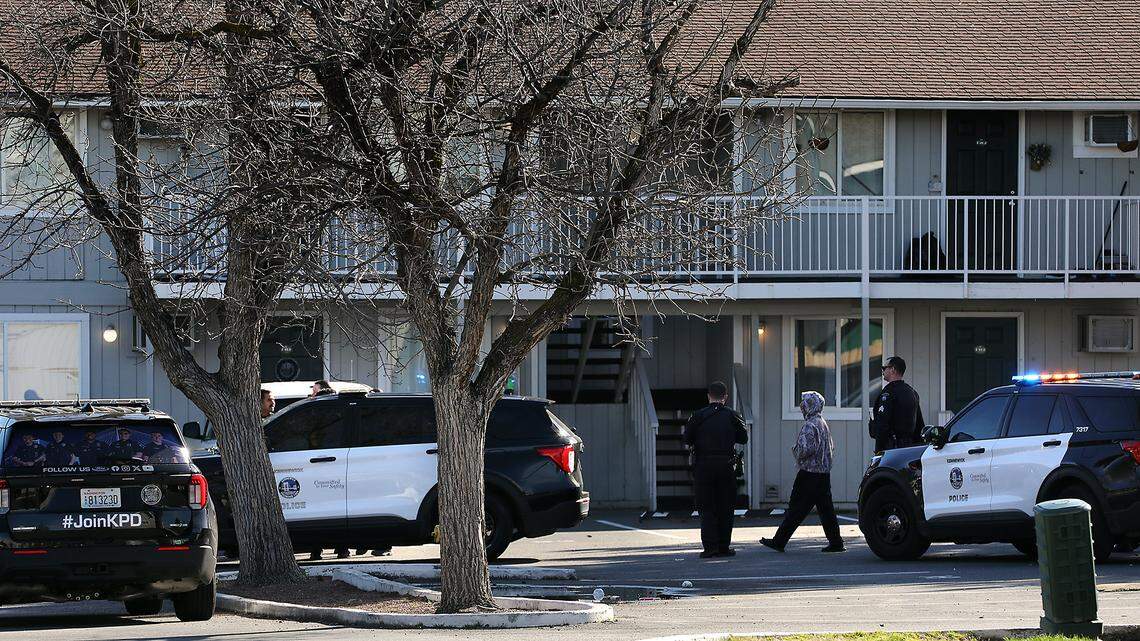 A Kennewick high school locked down after reports of gun nearby