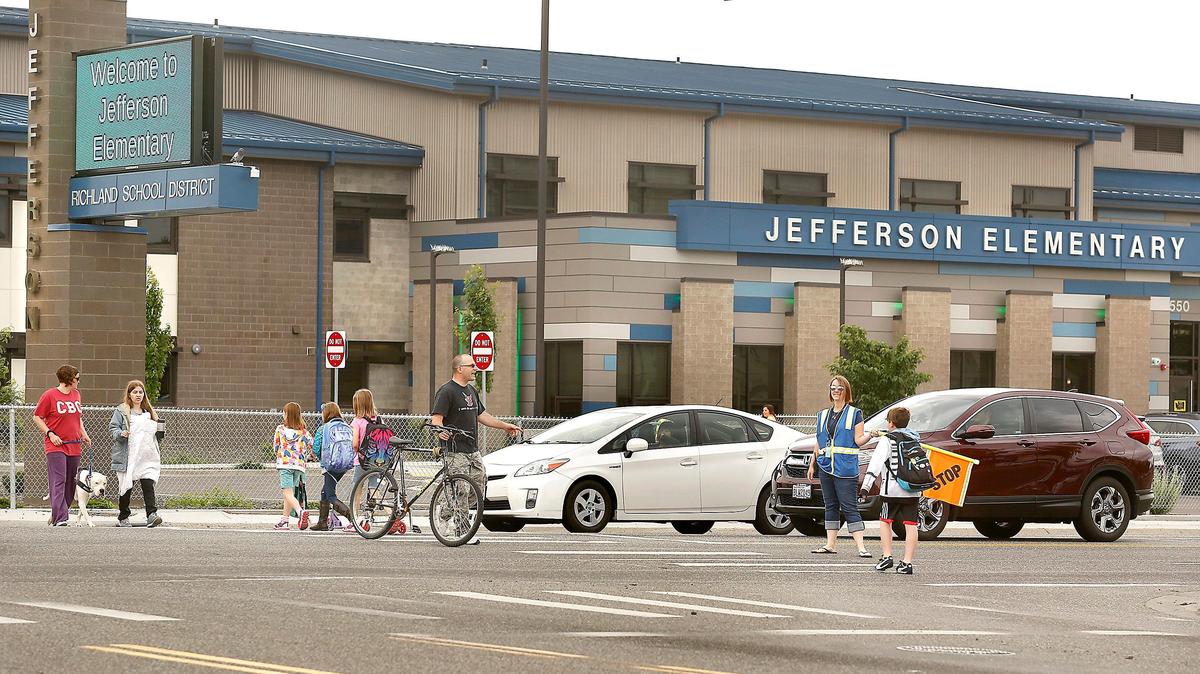 More than 400 K-5 students attend Jefferson Elementary School in Richland, and about two-thirds come from low-income backgrounds. 