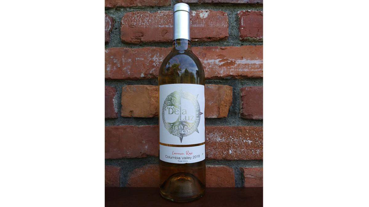 The de la Luz Wine 2018 Carmen Rosé was voted as the best rosé at the 2020 Walla Walla Valley Wine Competition. 