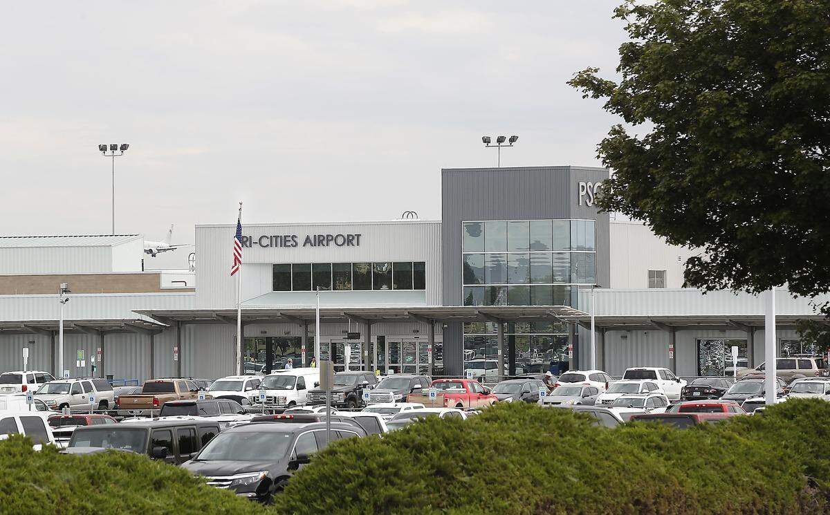 The Tri-Cities Airport at 3601 N. 20th Ave. in Pasco is the third-largest commercial airport in the state and has three runways.