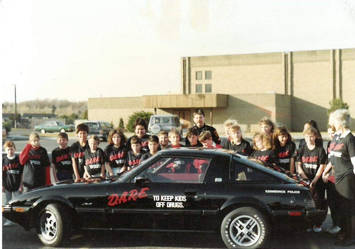 Hohenberg was the Kennewick Police Department's first DARE officer.