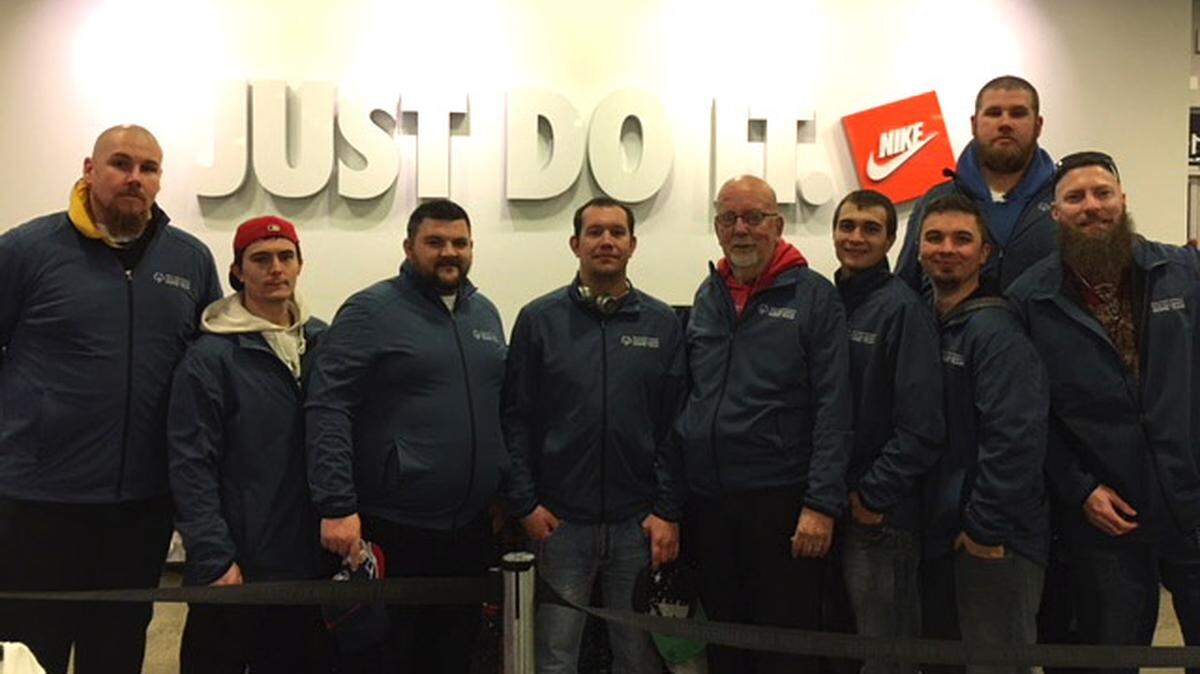 The Tri-City All-Stars basketball team will compete in the USA Games July 2-6 in Seattle. Team members include Jeremy Albers (from left) Leo Gerhard, Thomas Goldsmith, Jesse Beard, coach Ken Martinson, James Gerhard, James Daer, John Crandall and Robert Crandall.
