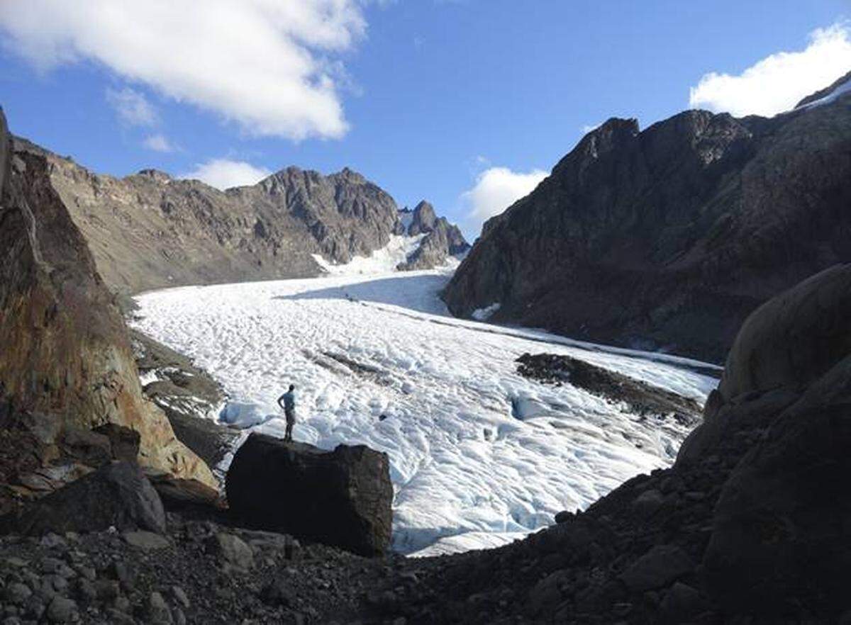 Blue Glacier on Mount Olympus in the Olympic National Park.