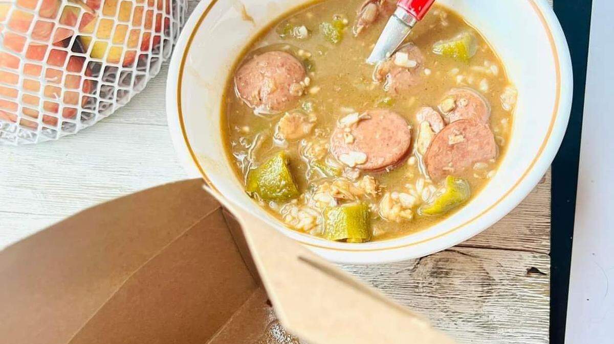 Abair’s Kitchen serves savory Cajun fare at Red Mountain Kitchen in downtown Kennewick on Saturdays.