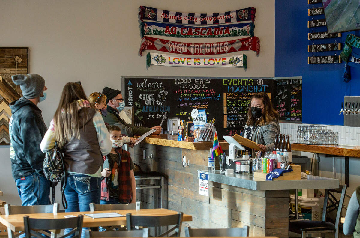 Moonshot Brewery in Kennewick.