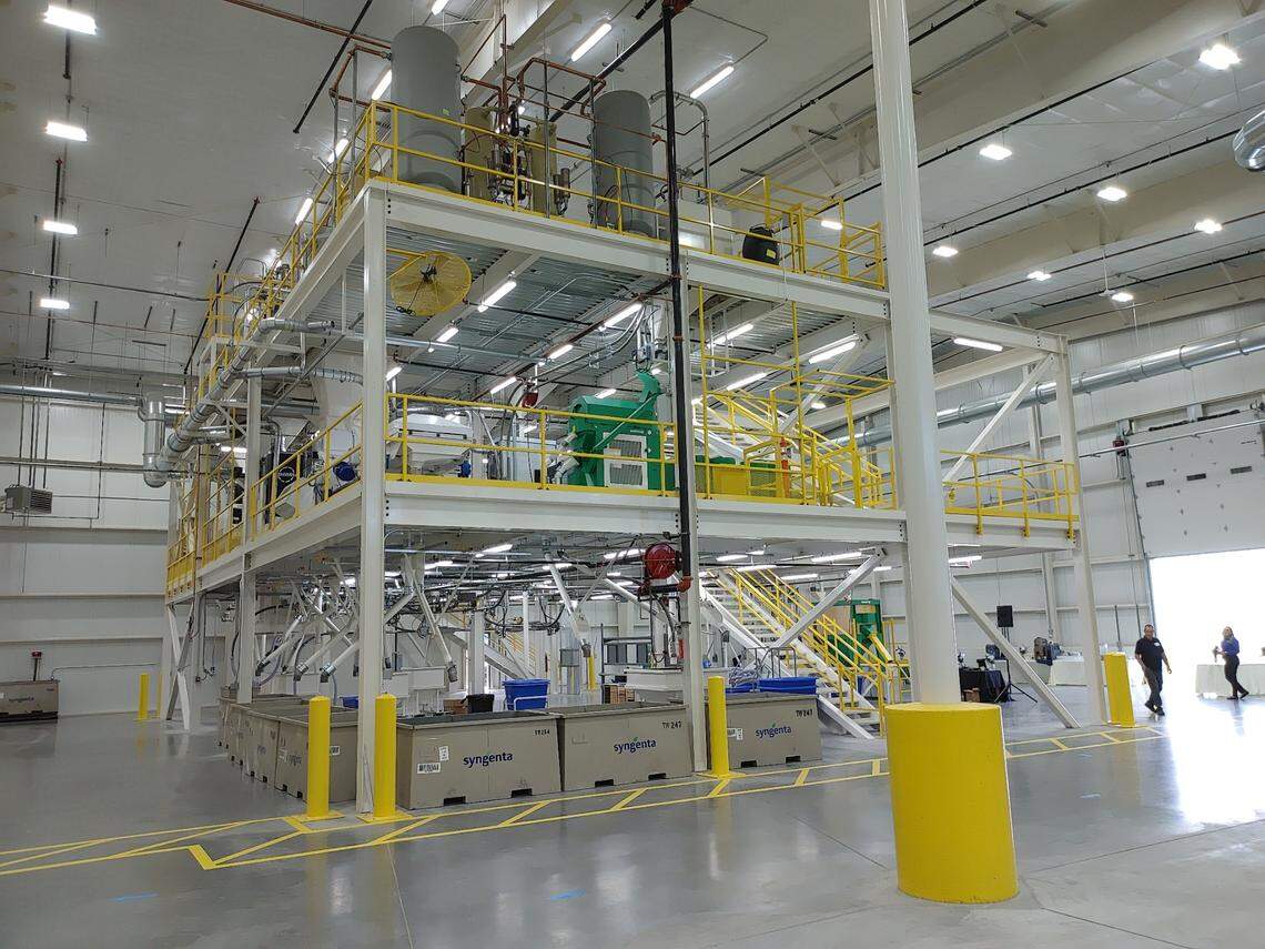 Syngenta Group dedicated a $15 million expansion that added 22,000-square-feet and new equipment to its state-of-the-art Pasco vegetable seed processing plant.