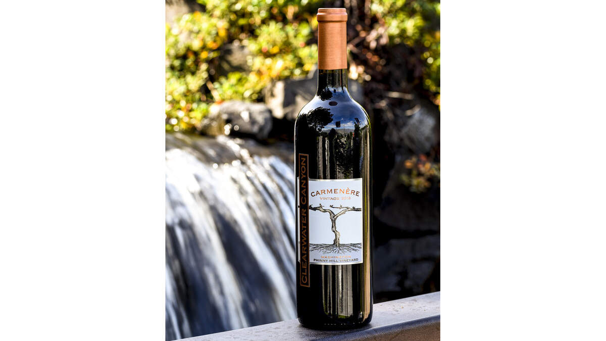 The Clearwater Canyon Cellars in Lewiston, Idaho, used its 2018 Phinny Hill Vineyard Carmenère from Washington to win the award for best red wine at the 2020 Cascadia International Wine Competition.