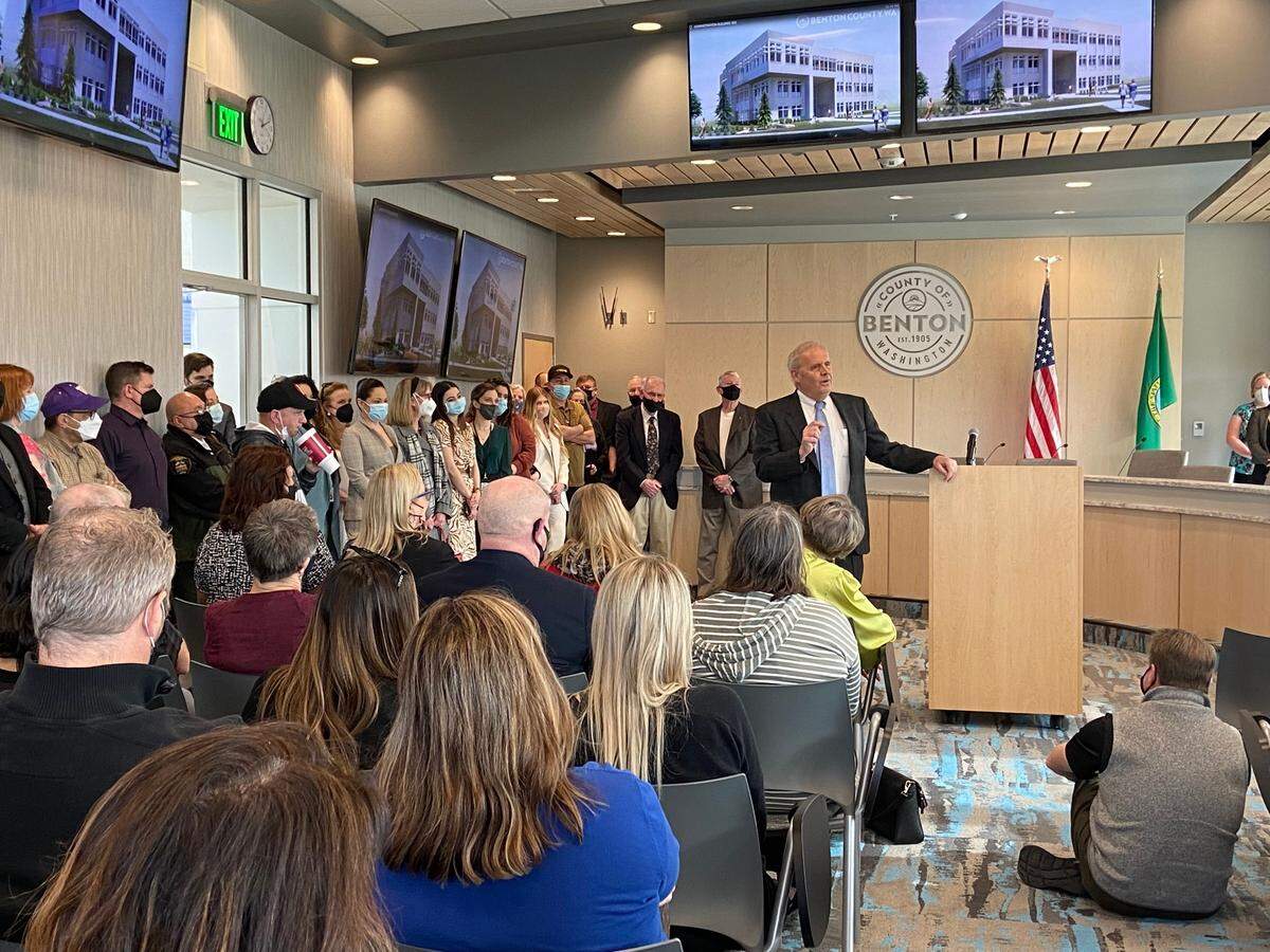 Benton County Prosecutor Andy Miller announced Tuesday in the Benton County Administration Building that his ninth term will be his last, and he will retire at the end of the year.