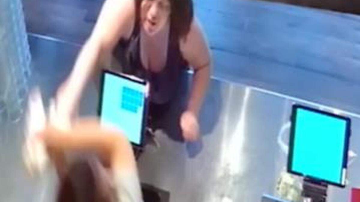 A woman who was angry about her sandwich attacked an employee at a west Kennewick restaurant Saturday evening. Police are asking for help identifying her.