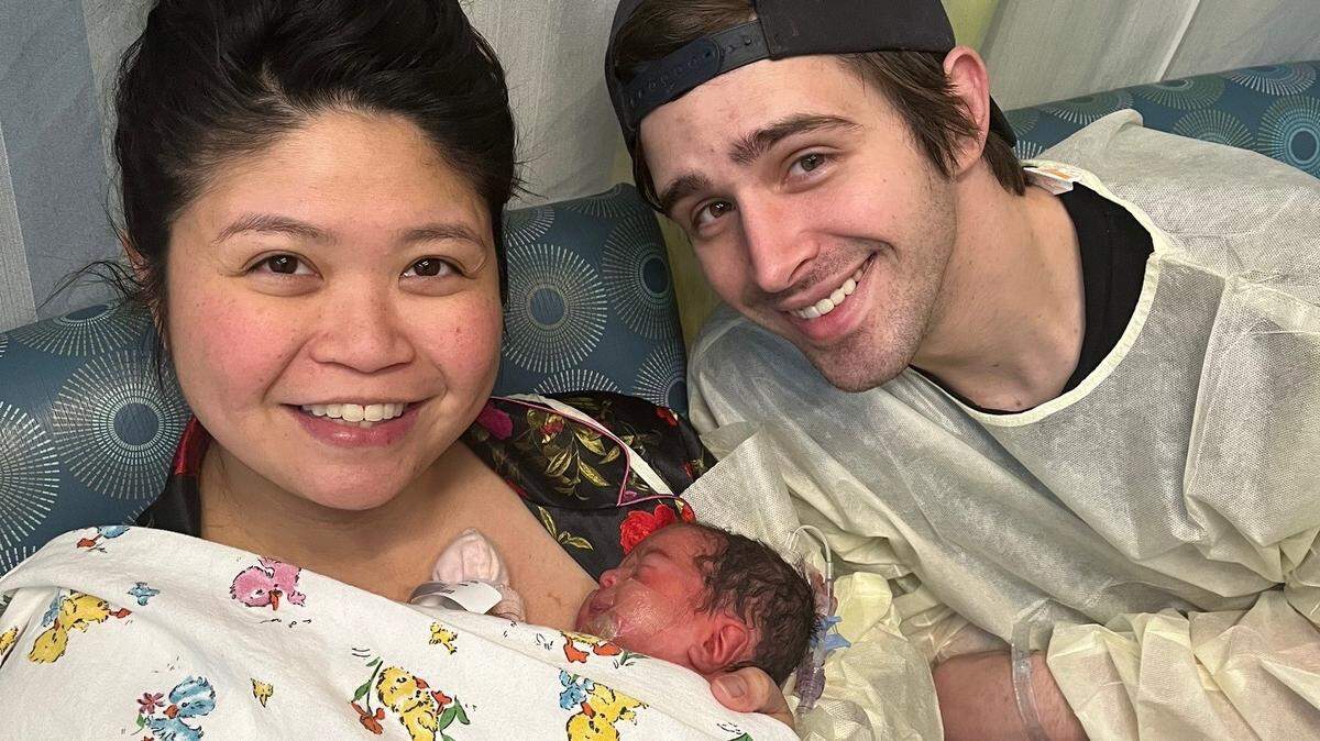 Hiraya was the first baby born in the Tri-Cities in 2024 at Trios Southridge Hospital.