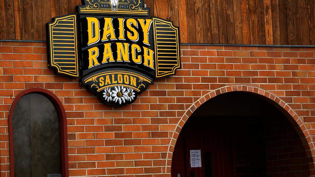 Police went to the Daisy Ranch Saloon this weekend after a man threatened staff with a gun.