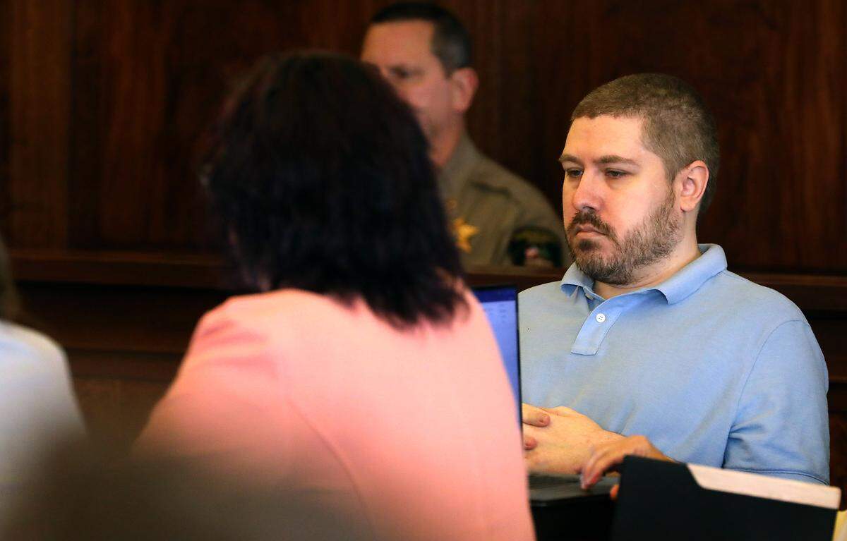 Joshua D. Davis, is charged with stabbing a 72-year-old bus driver to death nearly four years ago.