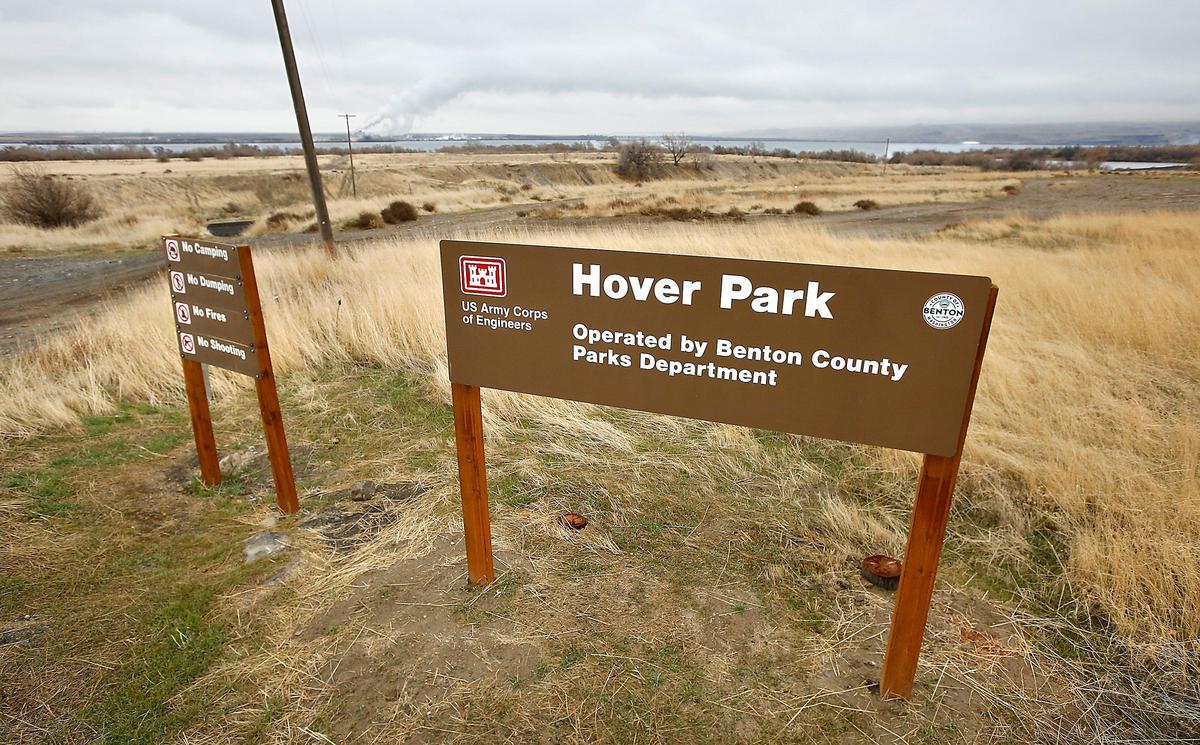 A 21-year-old woman died early Saturday morning when the truck she was in rolled near Hover Park. The driver remains hospitalized with critical injuries.