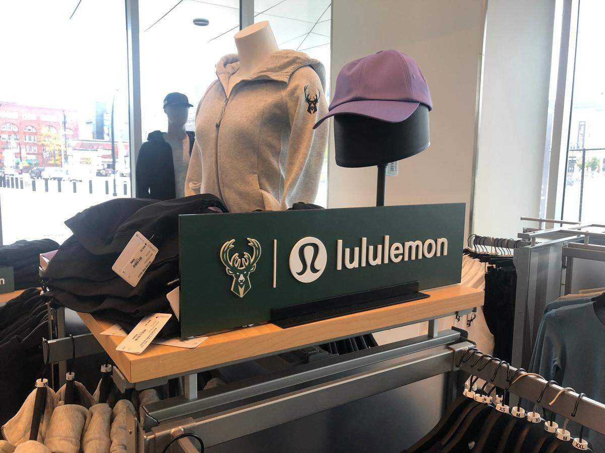 Lululemon Bucks gear available at the pro shop.