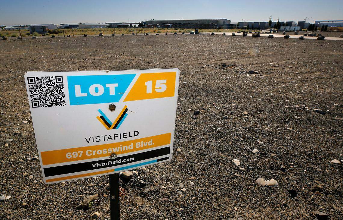 Port of Kennewick officials confirmed the paperwork is signed and a check was collected to close the sale on its first lot at the site of the former Vista Field Airport.