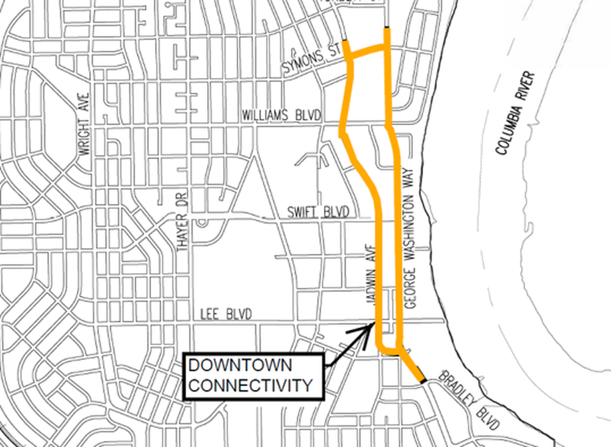 The $25 million project will divert more than 40,000 drivers, including commuters to Hanford, Pacific Northwest National Laboratory and Washington State University.
