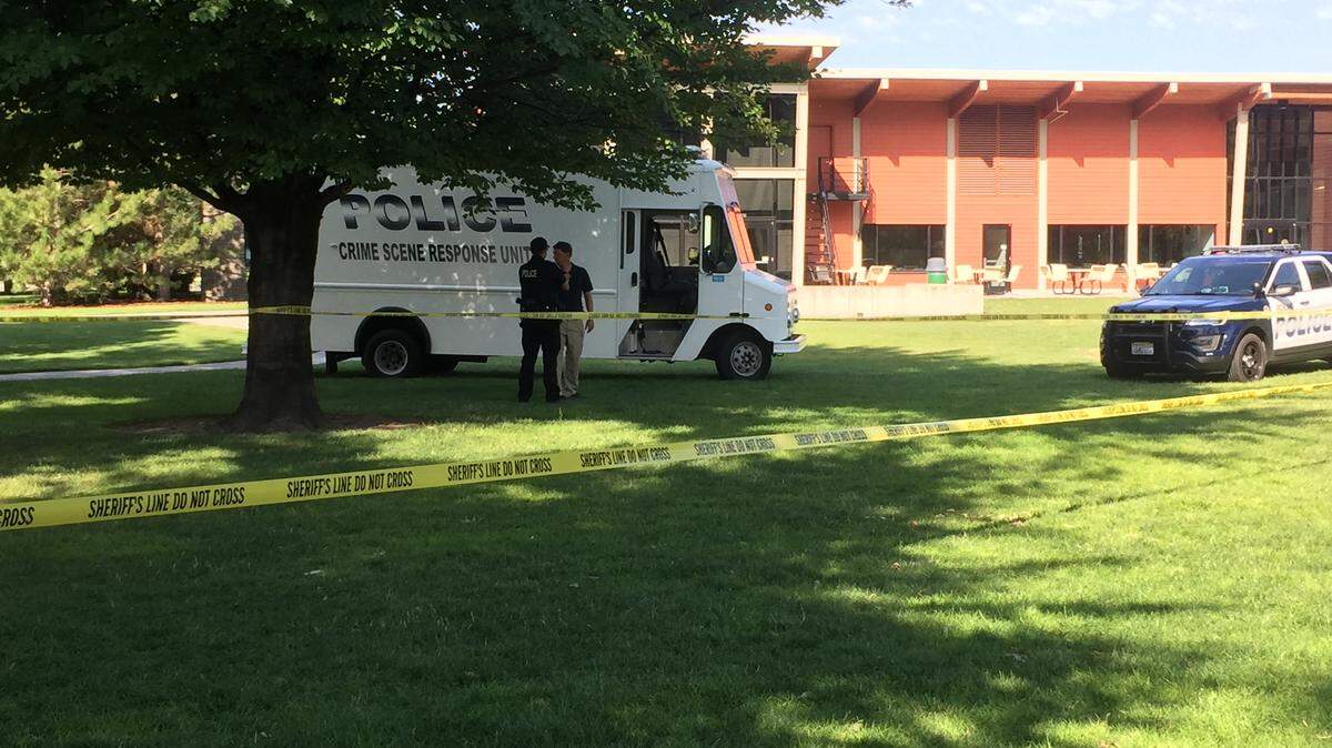 Richland detectives returned to the scene of a shooting at Howard Amon Park on Thursday after a Fourth of July shooting.