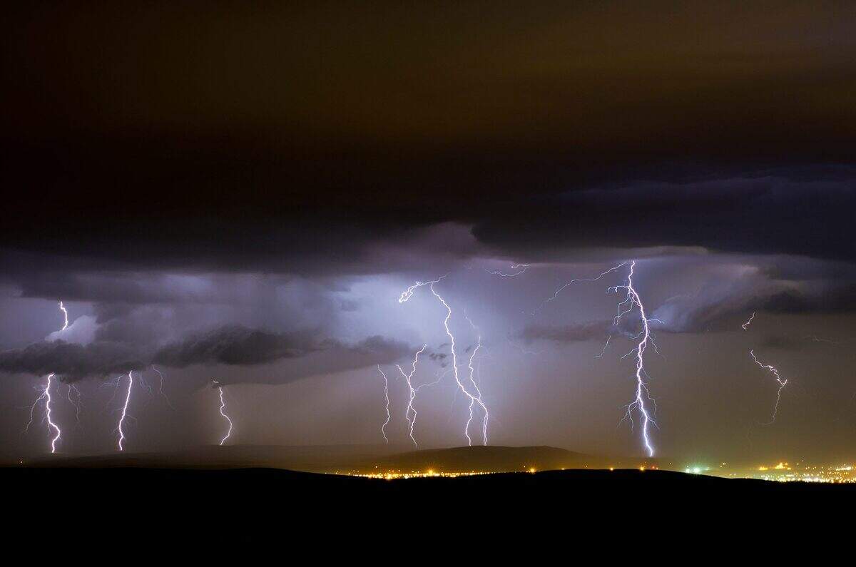 Photographer Scott Butner captured this image during a previous lightning storm.