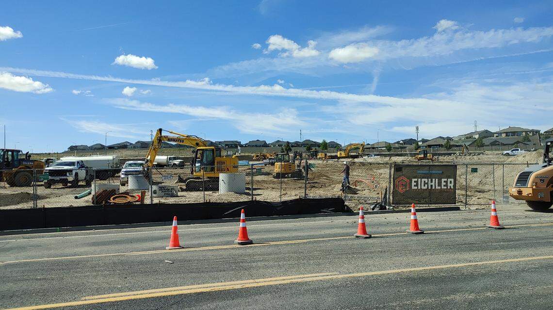 What’s being built there? Apartments with food court, metals manufacturing, cafe