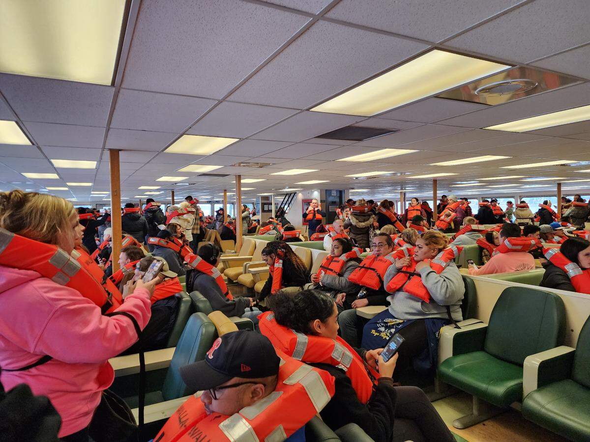 Nearly 600 passengers were stranded when the Washington State Ferry Walla Walla ran aground near Bainbridge Island on April 15. Mayra Reyna, a Port of Pasco executive, was traveling to Seattle with her family when the incident occurred.