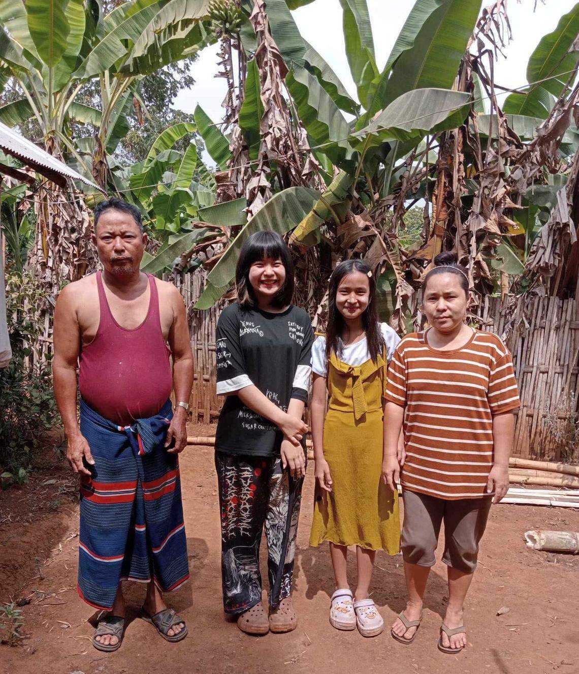 Mimi Sein’s cousin and his family have lived in the Noh Poe refugee camp in Thailand for 16 years.