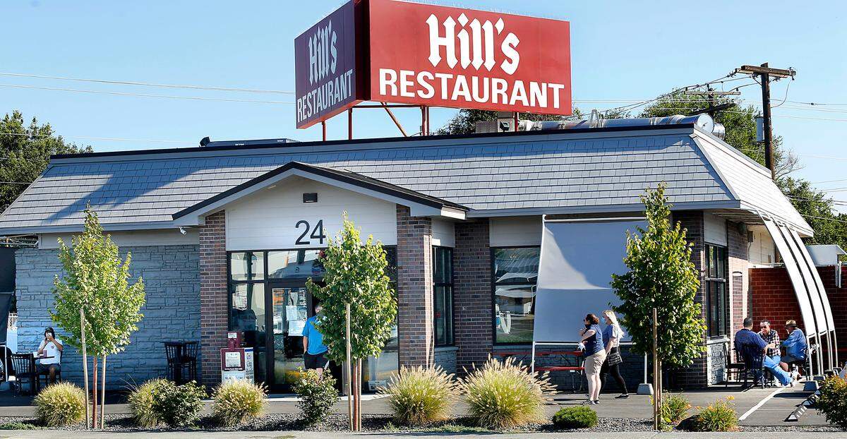Hill’s Restaurant added some outdoor seating areas at 24 Vista Way in Kennewick because of the pandemic restrictions on in-door dining.