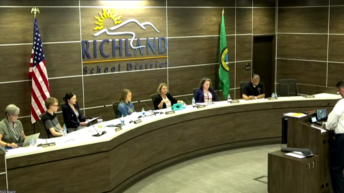 Members of the Richland School Board meet Tuesday, June 14, for a regular business meeting.