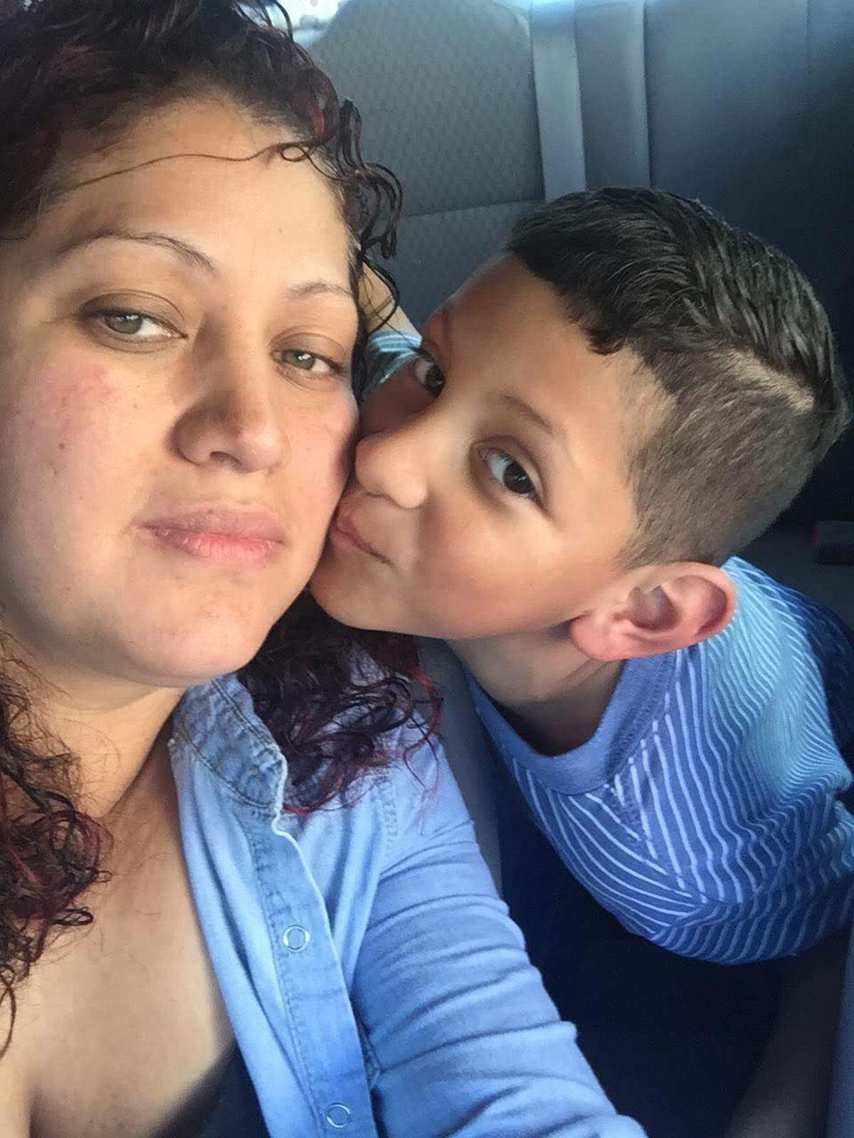 Edgar Casian, pictured here with his mother Maria Quintero was last seen in September 2020.
