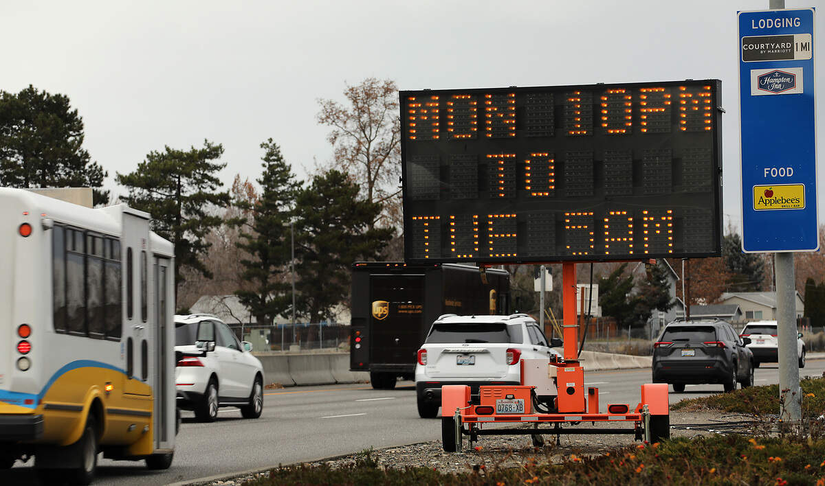 Drivers on George Washington Way in Richland will face one final push to complete the final striping, paint markings and cleanup near Columbia Point Drive.